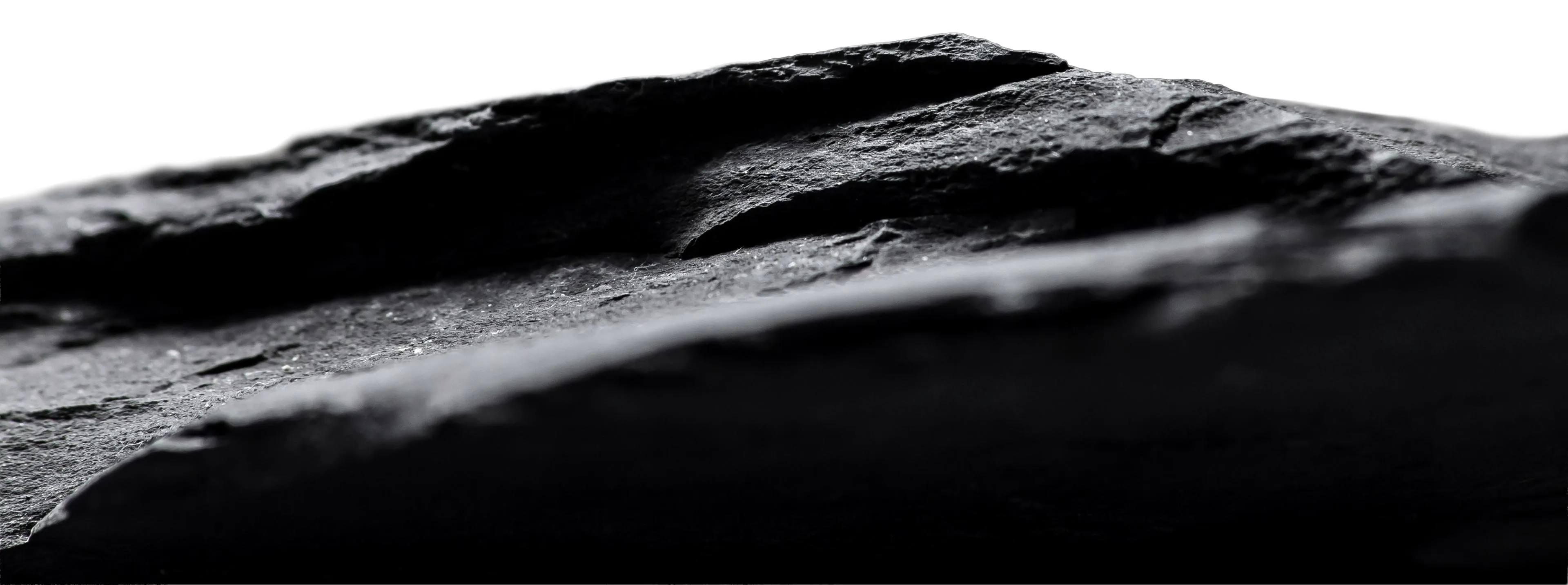 Close view of a basalt rock surface
